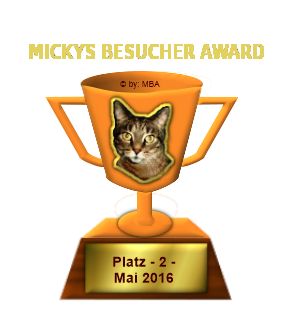 Awardgewinn Mickys-Besucher-Award