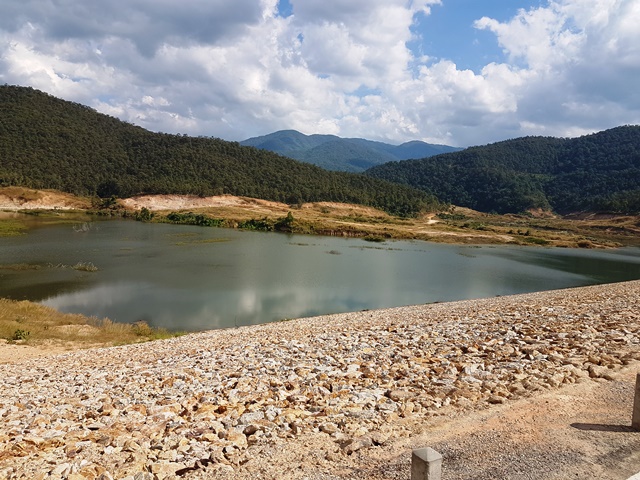 Aussicht von der Mauer